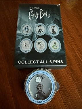 Tim Burton Corpse Bride Collectible Enamel Pin